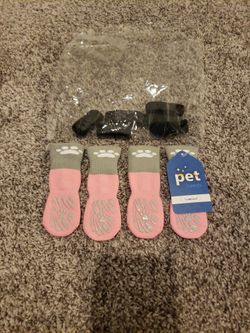 Dog Socks, XS Pink, New