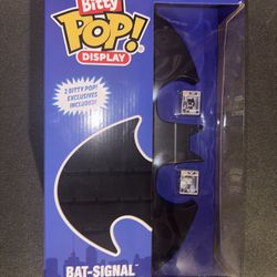 FUNKO Bitty POP! Display: DC Batman Signal, Includes Two Bitty POPs, Batman, The Joker