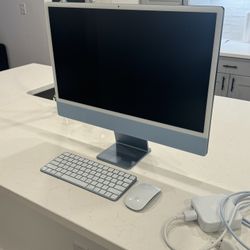 i Mac desktop (M1 Blue)