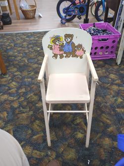 Doll/Teddy Bear High Chair
