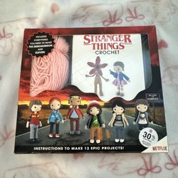 stranger things crochet kit 