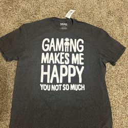 Brand new XL men gaming t-shirt 