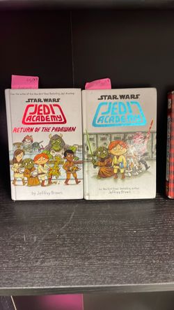 Star Wars Jedi Academy Books by Jeffrey Brown – Set of 2