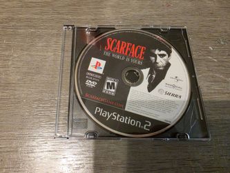 Scarface the world is yours Playstation 2 (good condition)