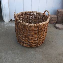 Artisan Wicker Laundry Basket