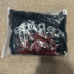 Spider Hoodie Black 