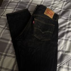 Levi's 501 Original size W32 L32 Men's Charcoal Grey Button Fly Jeans