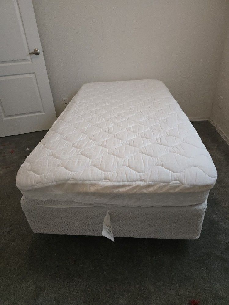 Twin Bed Frame Mattress & Boxspring