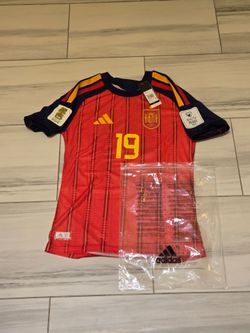 Spain Home World Cup Jersey, Medium