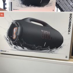 JBL Boombox 4 Portable Waterproof Bluetooth Speaker Black