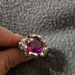 Ruby Cocktail Ring