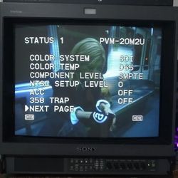 Sony PVM 20M2U  & Mister FPGA