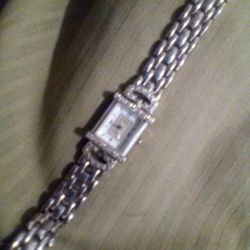 Stirling Silver Watch For The Ladies 