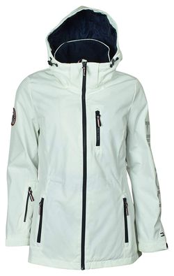 Tommy Hilfiger Women's 3-in-1 All Weather Systems Jacket (Missing Inner Jacket) White/LARGE