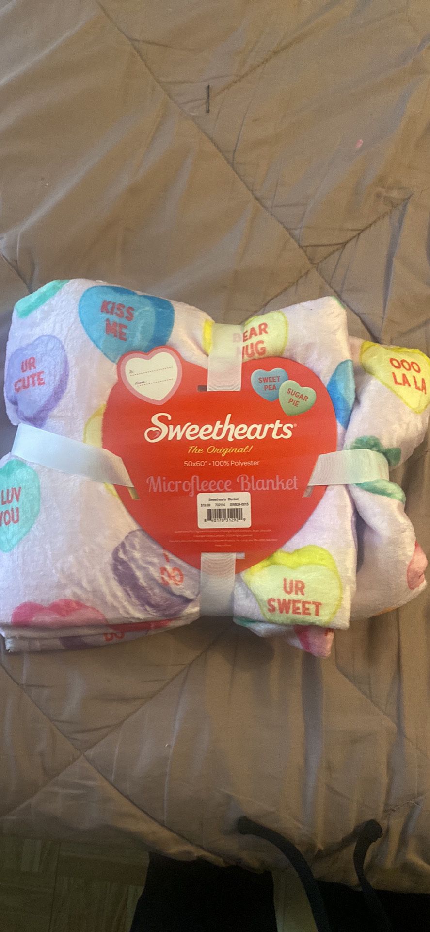 Sweethearts Plush blanket 