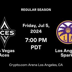 Las Angeles Sparks vs. Las Vegas Aces 