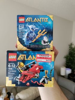 Lego Atlantis sets sealed