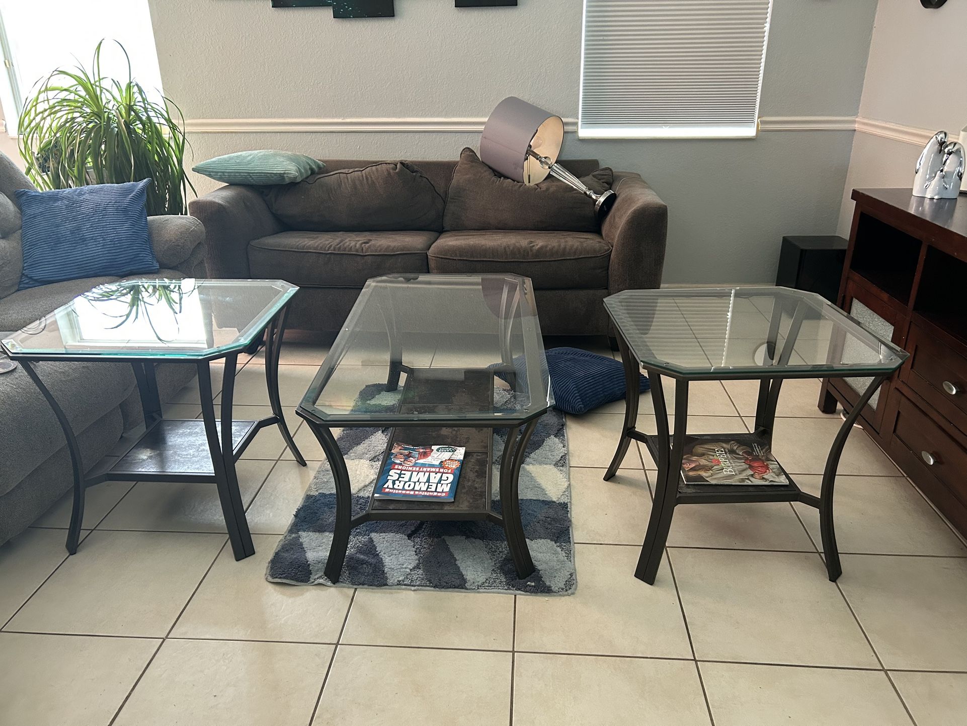 Coffee Table And End Tables