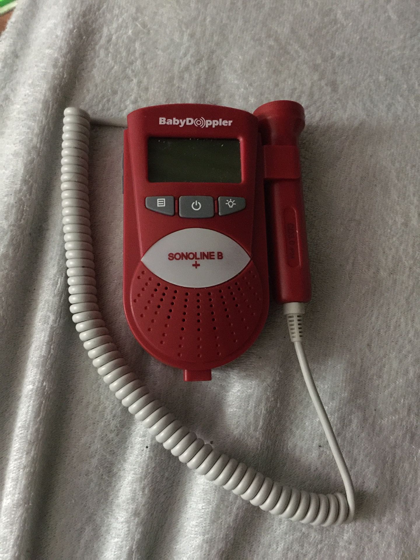 Fetal heart rate monitor (red)