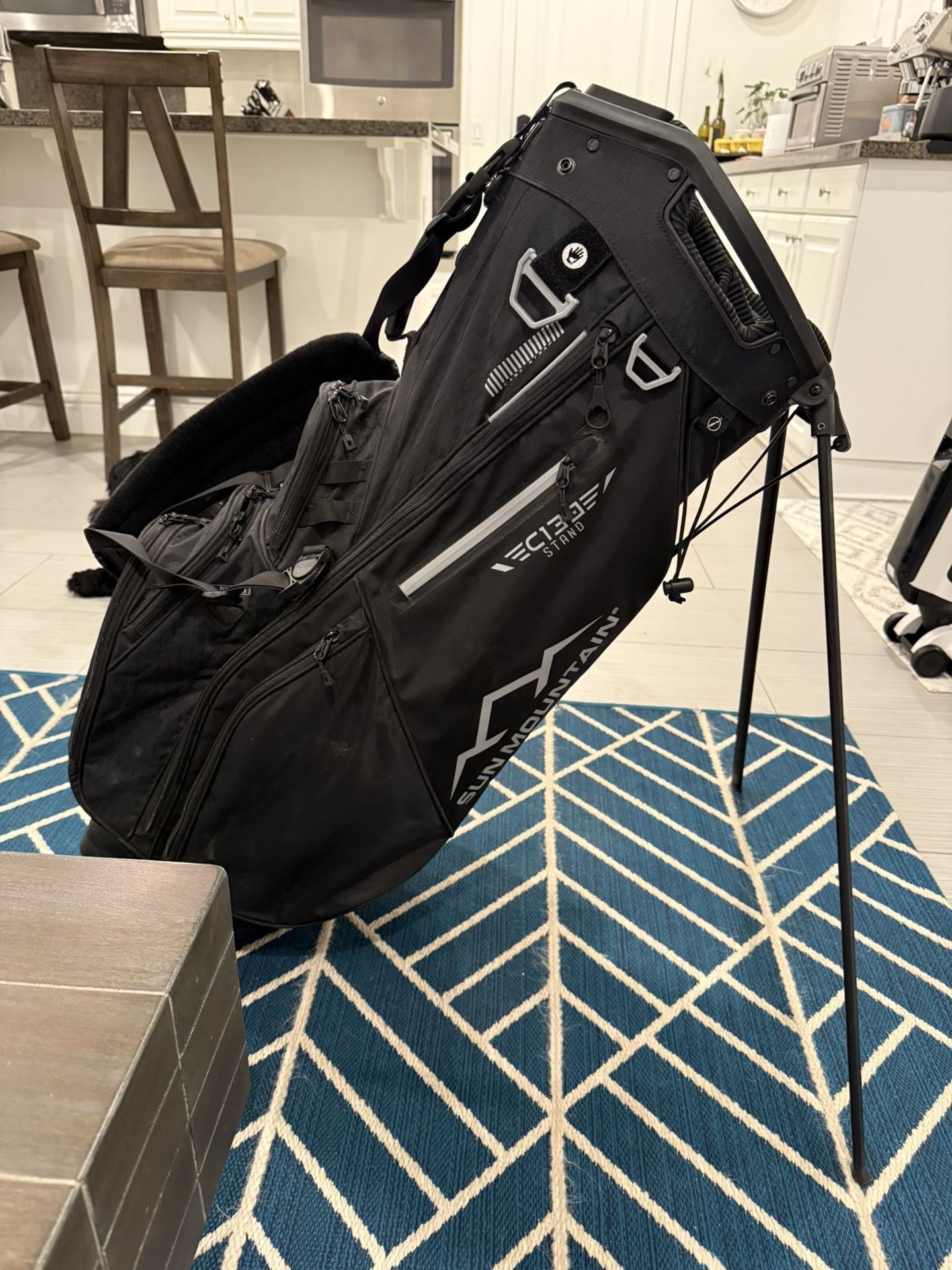 Sun Mountain C130 Hybrid Golf Stand Bag 14 Way Like New