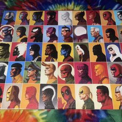 Marvel Super Hero Heads Canvas Wall Art