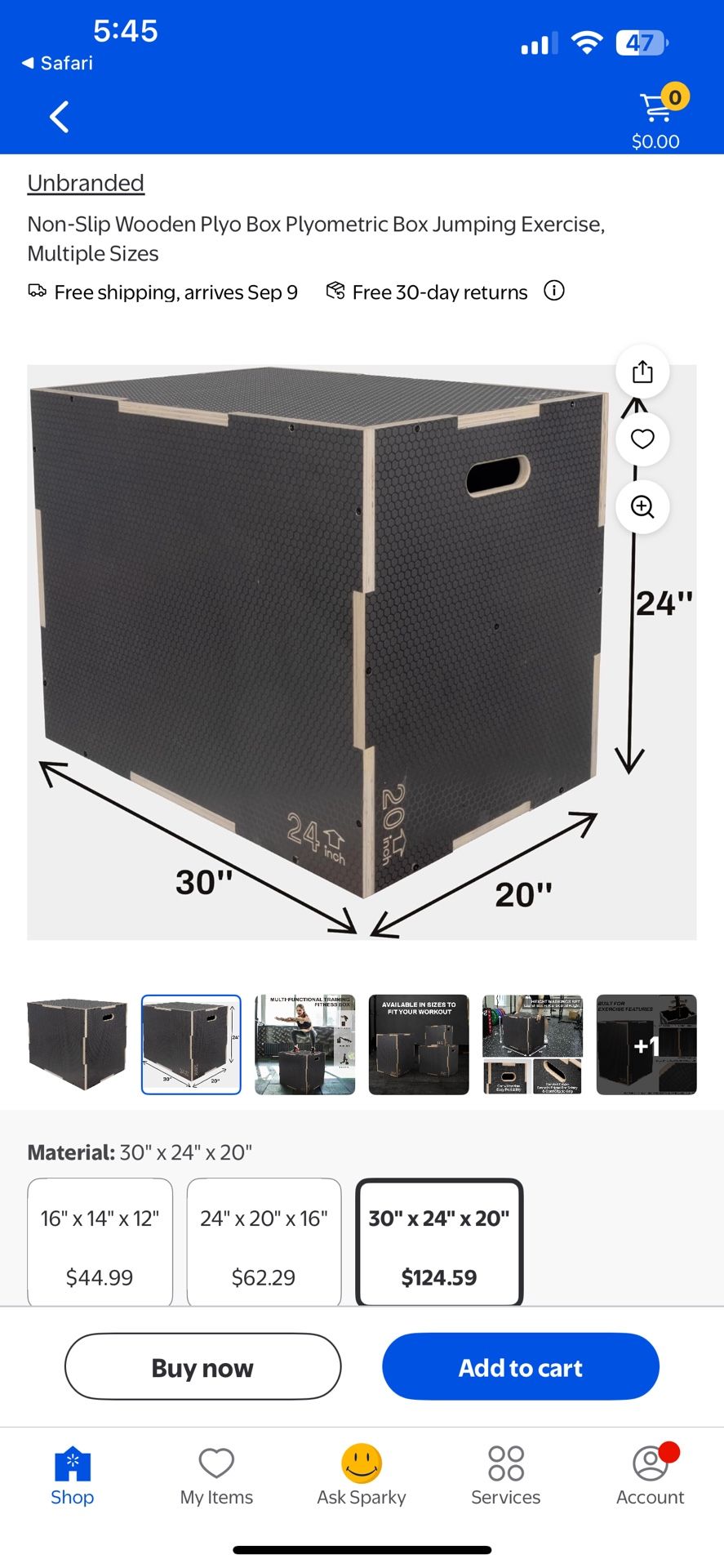 Exercise Box Play Box