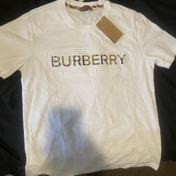 Burberry & Rhude Tees Ordered Large Fits Like Medium BRAND NEW 