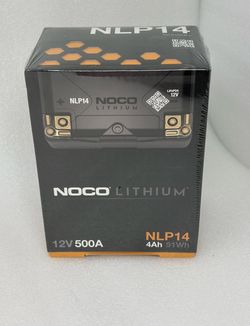 Noco 12V 500A 4Ah Lithium Powersport Battery