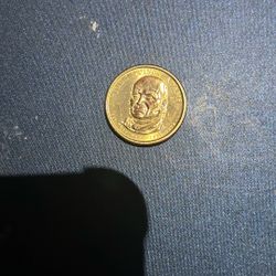 Presidential JohnQuincy Dollar  Gold Coin Un Circulated 