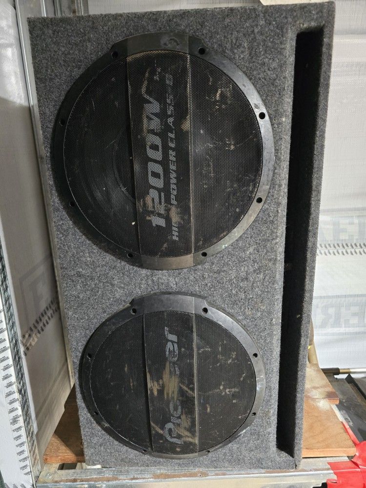 Pioneer Dual 12 Inch Subs