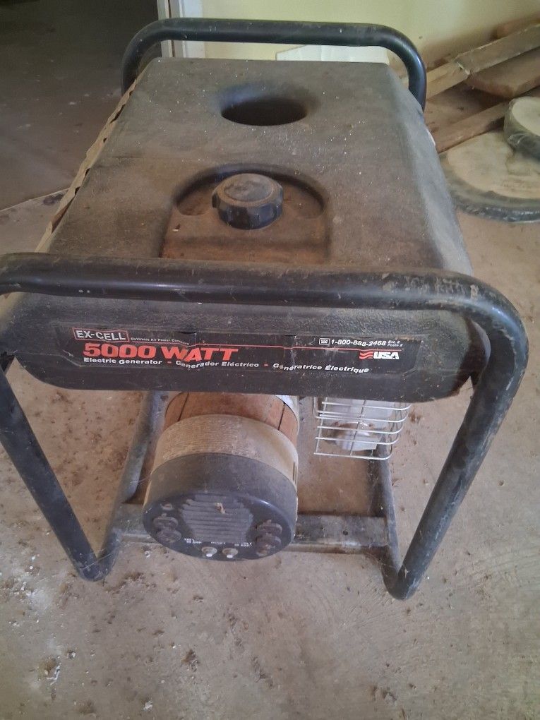 Excell 5000 Watt Generator