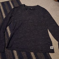 Express Long Sleeve Henley Shirt