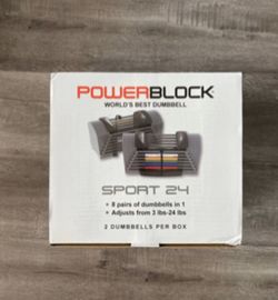 PowerBlock Sport 24 Adjustable Dumbbell System