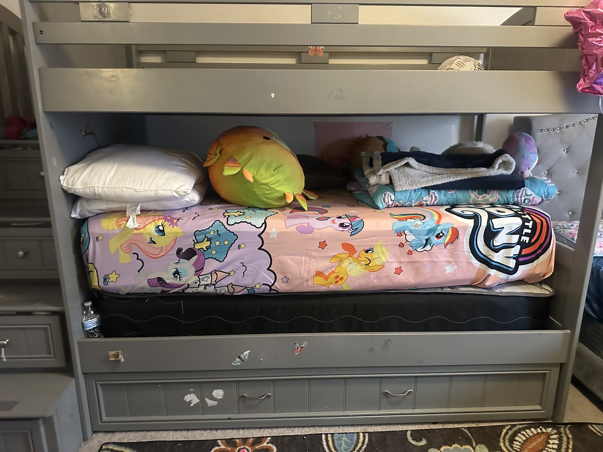 Bunk Bed With Mattresses