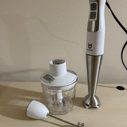 3 In 1 Electric Hand Blender Food Grinder Milk Frother