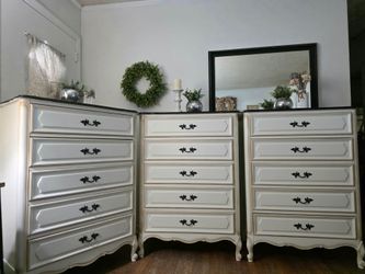 French Provincial Tall Dressers