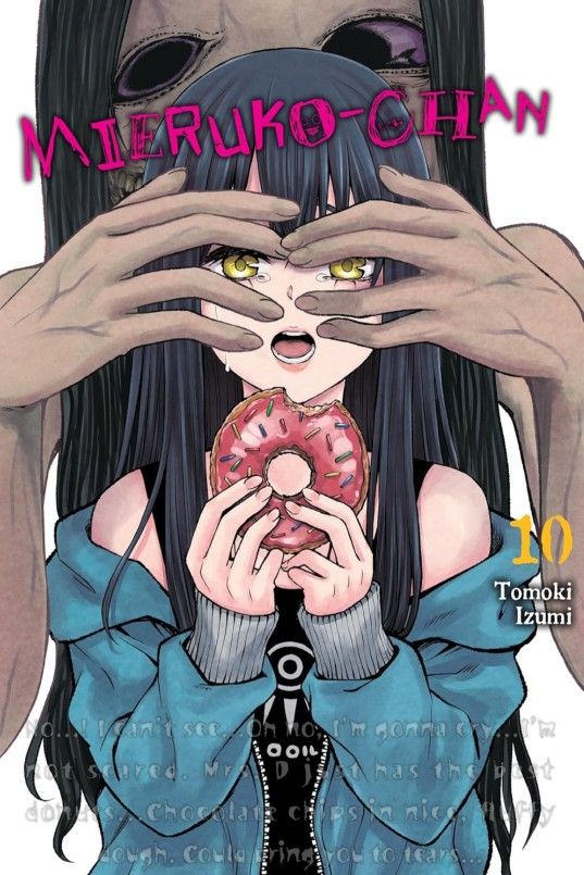 Mieruko-chan Vol. 10 Izumi Tomoki English Version Manga Horror Anime Paperback Book. Book has Warping See Pics. This image is of the cover of the 10th