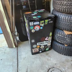 Mini Garage Fridge With Freezer. 