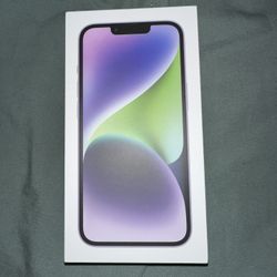 Apple iPhone 14 Purple 128gb Unlocked I Can Meet Brand New Works Any Carrier Bonus New Case & Screen Protector 