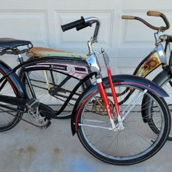 Original Monark Firestone Cruiser 26" Mens Vintage Tank Bicycle