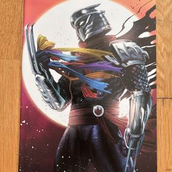 TMNT Armageddon Game 1 IDW Comic Book Javan Jordan Moon Variant 2022