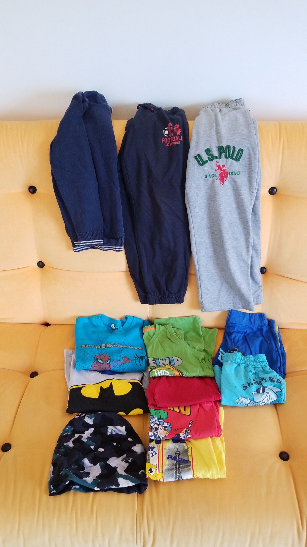Kids clothes for 5-6 ages (12 pieces)