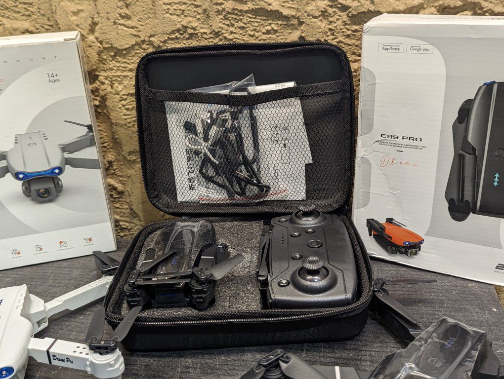 E99 Pro Drone With 480p HD Camera 