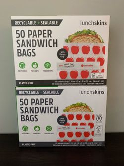 50ct Paper Sandwich Bags, Price for Both
