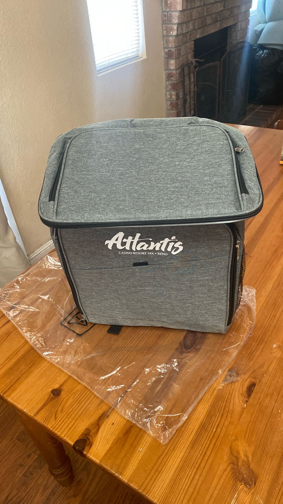 New!34 Can Cooler Backpack Gray
