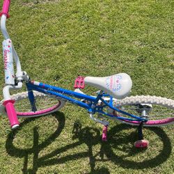 uffy Sea Star Kids Bike, 20" Wheels, Ages 5-12 Years, Streamers, Blue/Pink