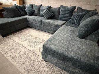 🖤✨ LUXURY DOUBLE CHAISE SECTIONAL | ONLY $1,549! ✨🖤