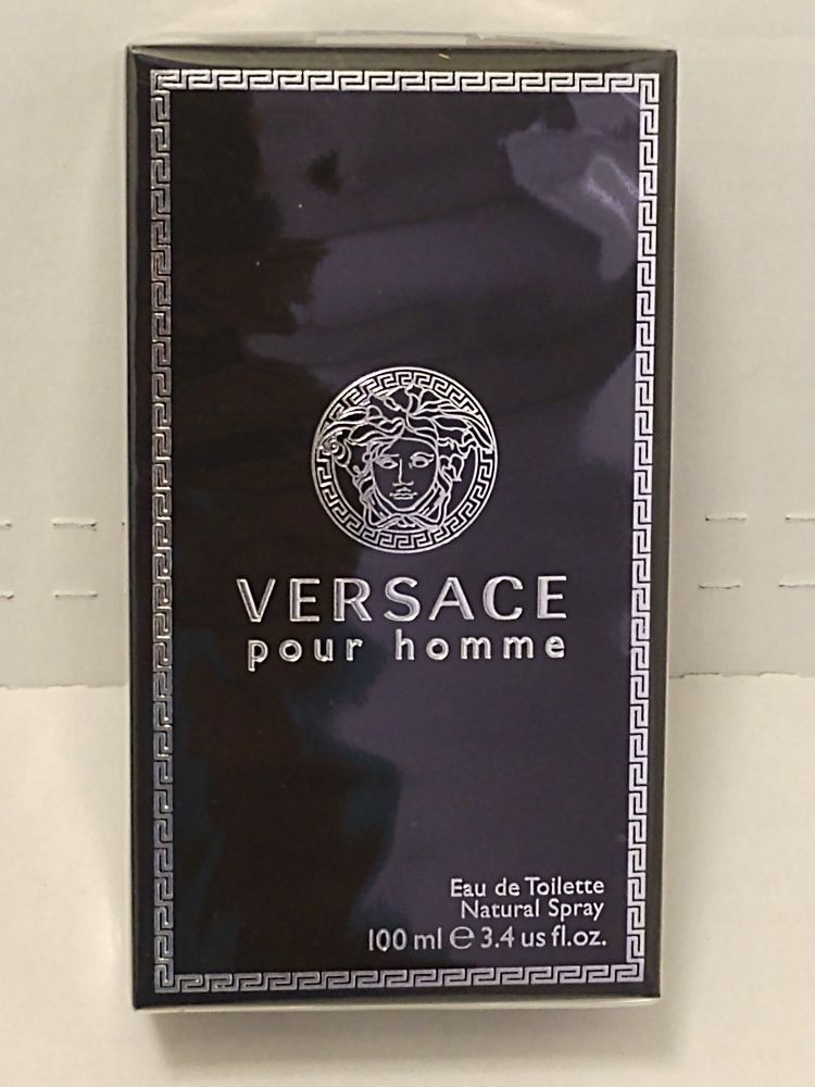 FIRM $46.00,"Versace Pour Homme", 3.4oz Sealed Package.