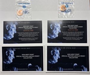2019 W Proof & Reverse Proof Special Edition West Point Mint Lincoln Shield Cents