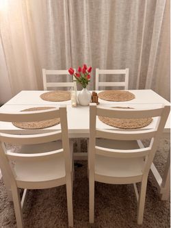IKEA Nordviken table with chairs included